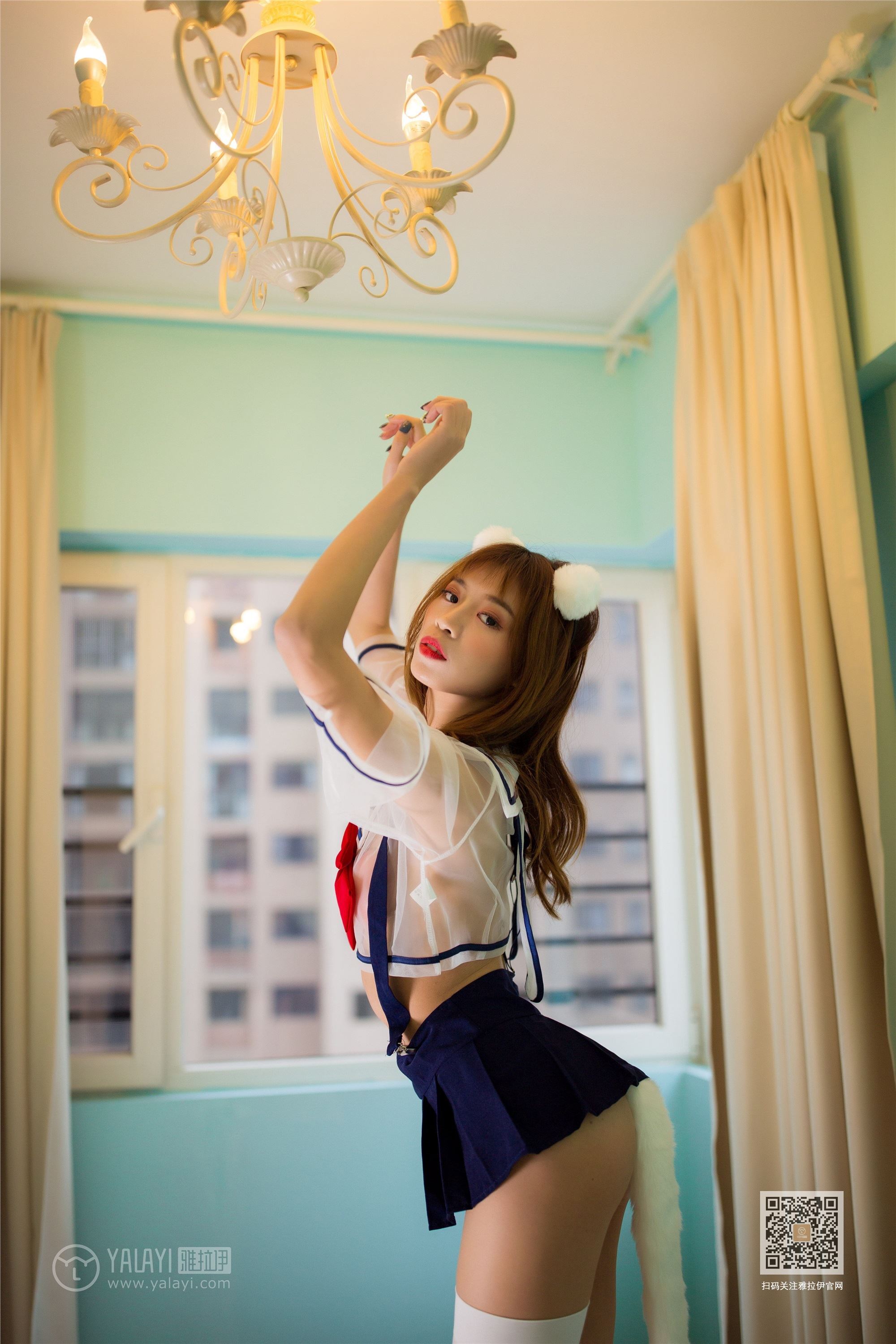 YALAYI雅拉伊  2020.02.20 Vol.550 进化的JK少女 丽雅